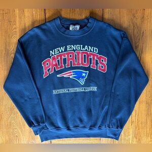 Vintage New England Patriots Lee Sport 90s Crewneck Sweatshirt Large